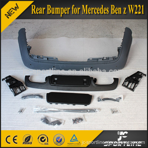 W221 S65 PP Rear Bumper for Mercedes Ben z 2012 UP